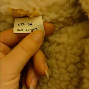 😍Cream Shearling Jacket - Cozy Faux Sheepskin